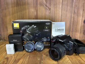 愛品館市原店で買取したNikon　D3400　デジタル一眼カメラ　18-55 VR Kit